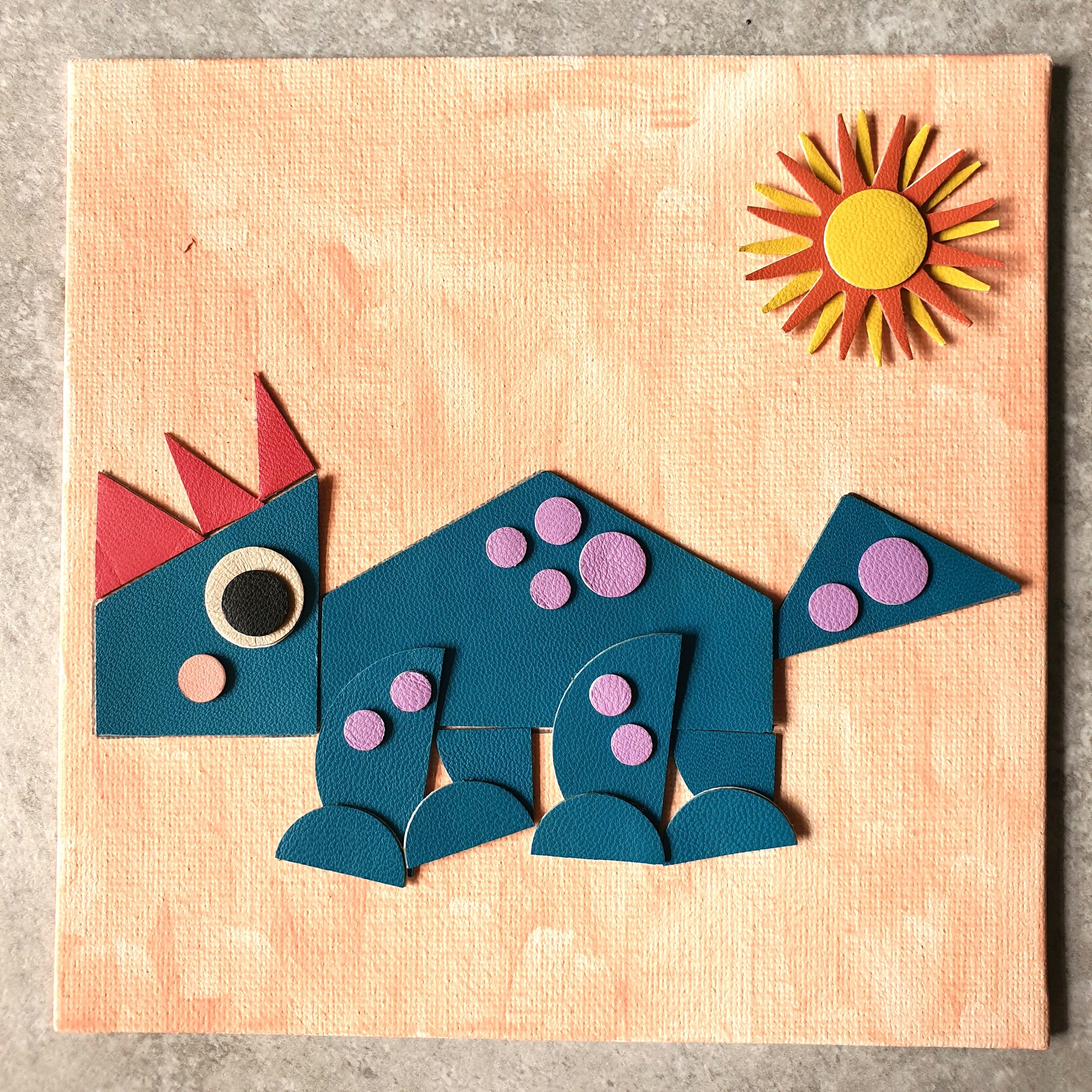 DIY Art Kit: Triceratops