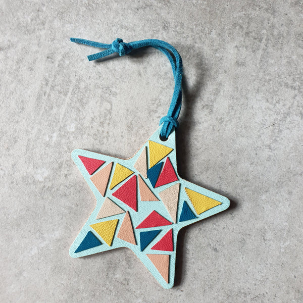 DIY Craft Kit: Christmas Ornament (TIFFANY BLUE STAR)